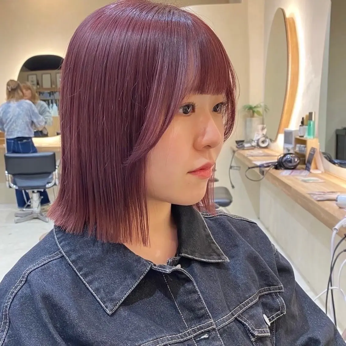 ミディアム カラー カット ヘアカラー 🍒森木 ゆうか🍒のヘアスタイル