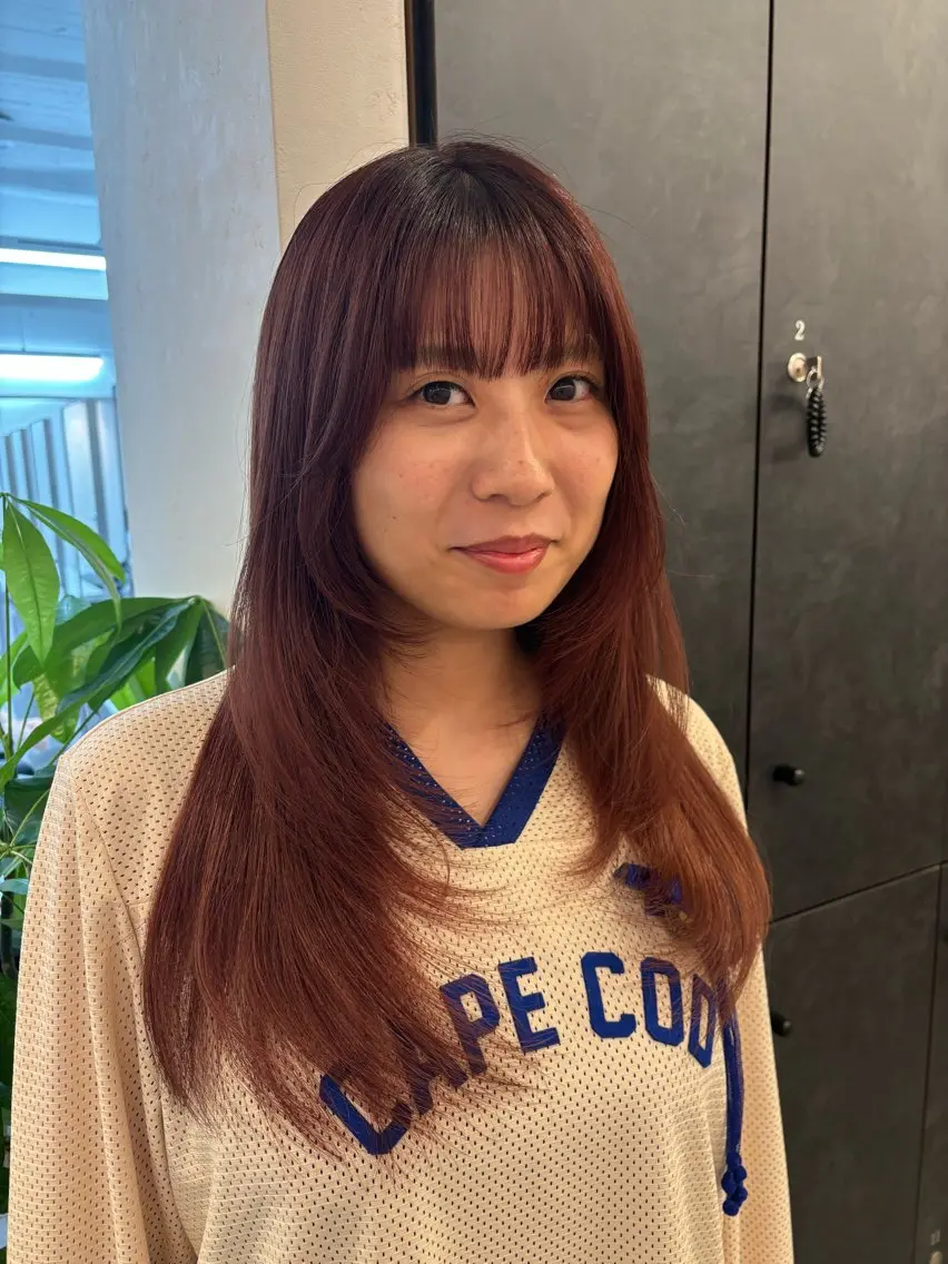 ロング Viot 銀座 樋口 桃佳のヘアスタイル