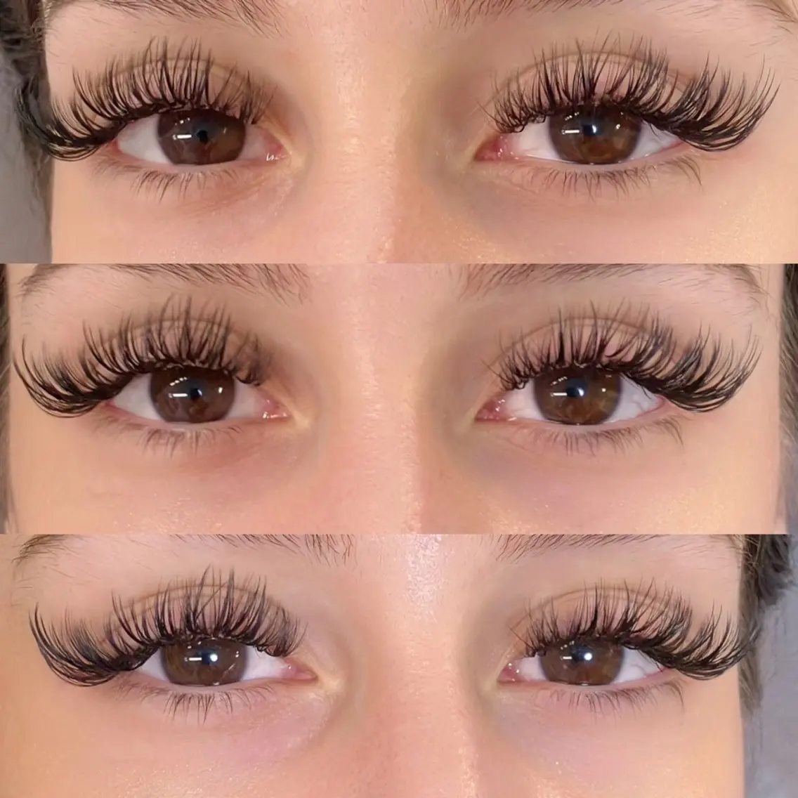 マツエク・マツパ 付け放題 目尻長め ボリュームラッシュ linda lashesのマツエク・マツパデザイン