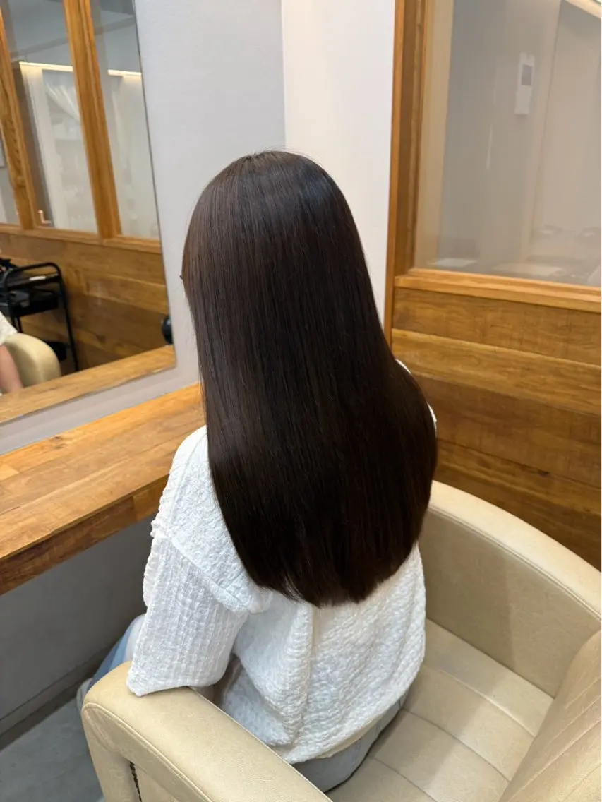 ロング トリートメント トリートメント 上野 桜果のヘアスタイル