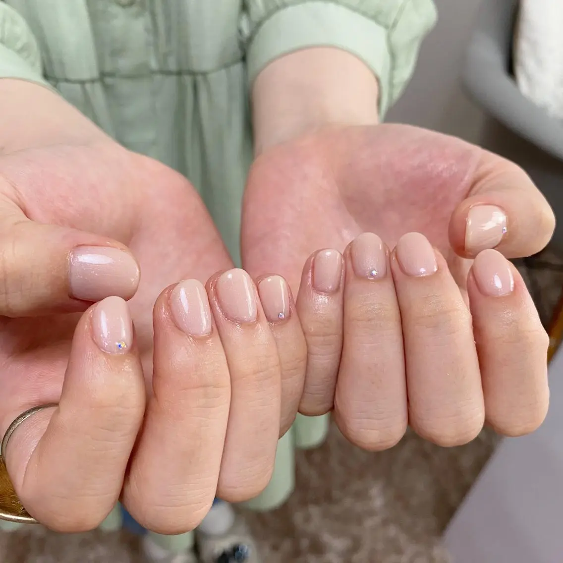 ネイル ワンカラーネイル lcoco nailのネイルデザイン