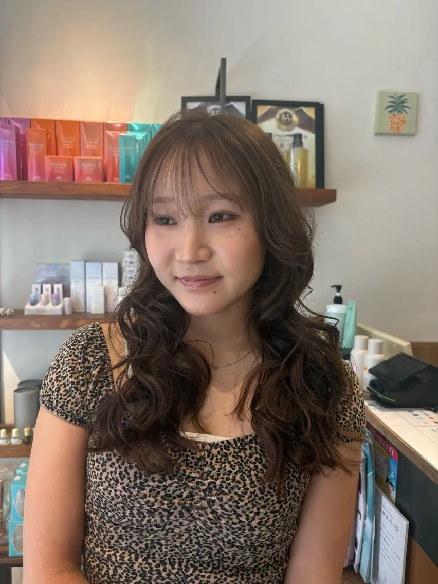 ロング ヘアカラー 透明感カラー/ レイヤー🧚さえのヘアスタイル