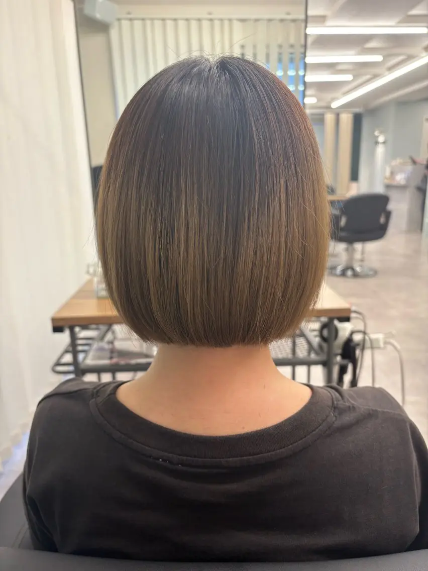 ショート ボブ 星 希愛のヘアスタイル