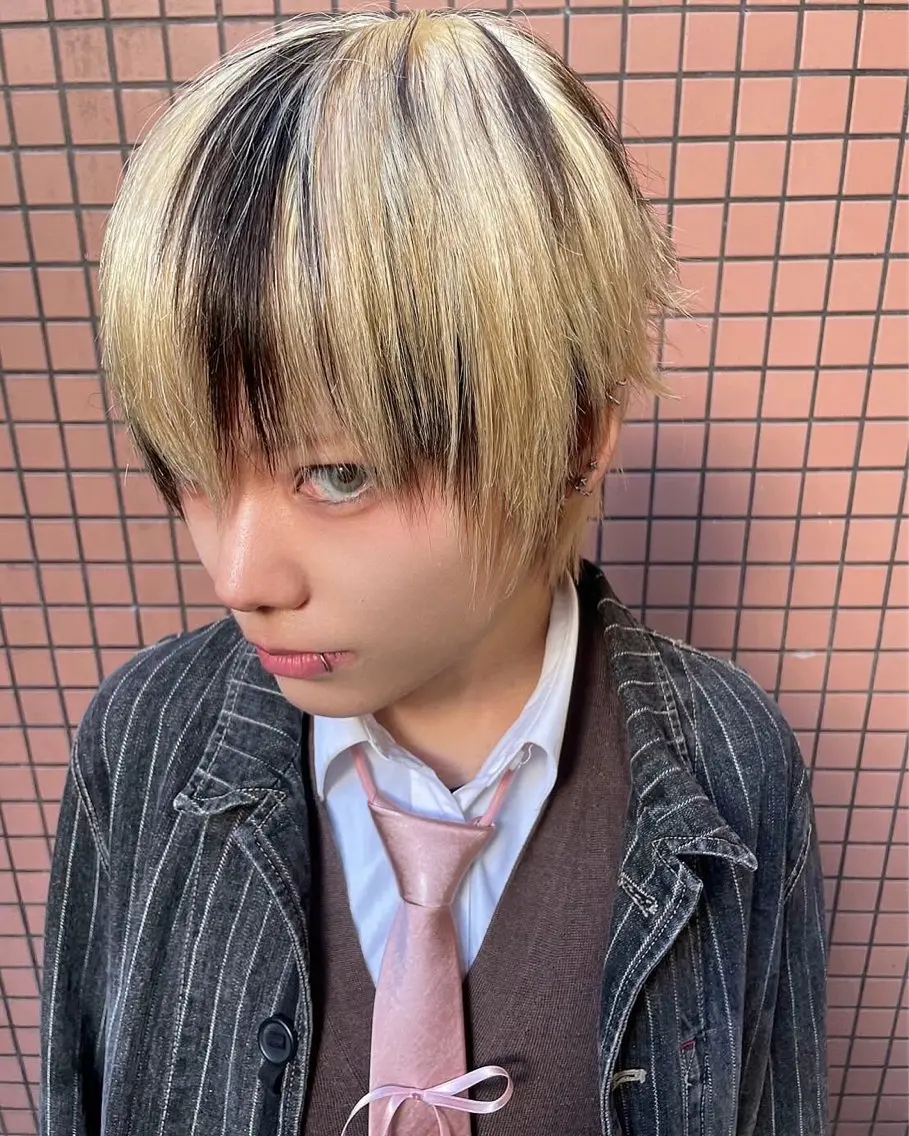 ショート カラー ショートヘア デザインカラー★★★ Haco+shihoのヘアスタイル