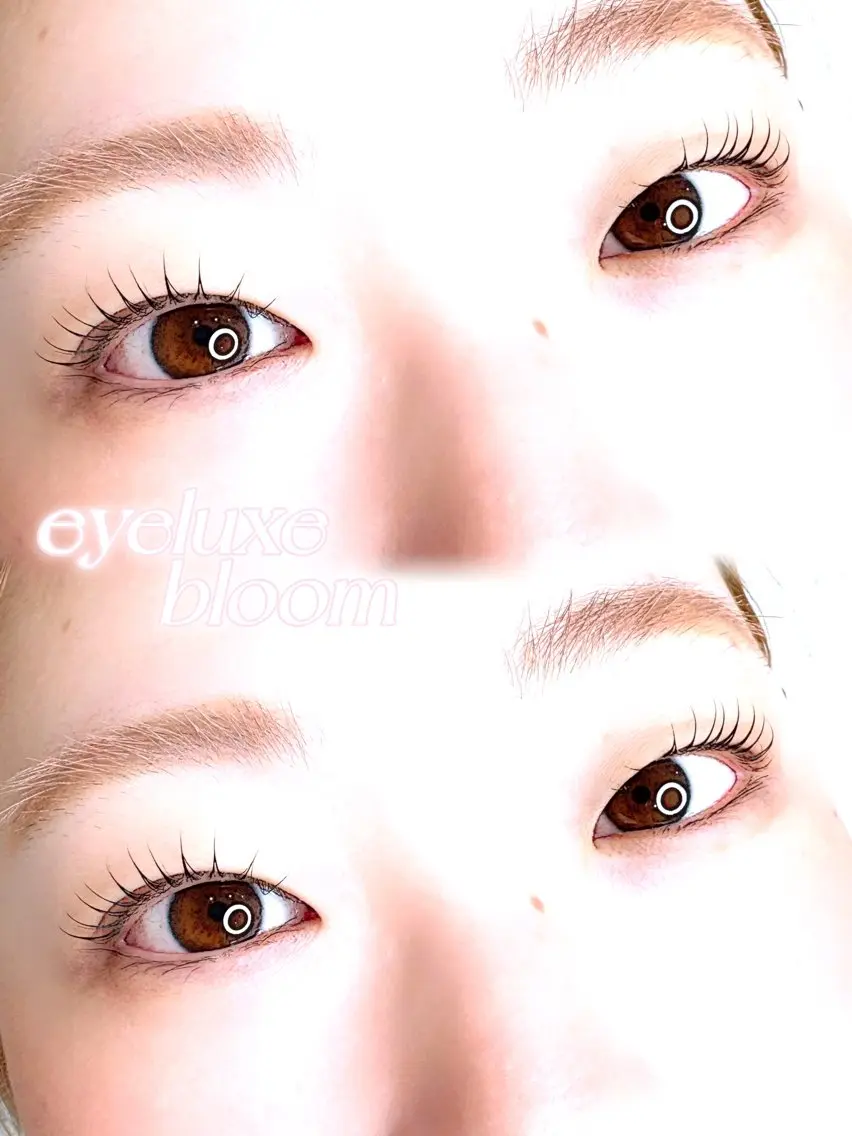 マツエク・マツパ eyeluxe bloom KANGのマツエク・マツパデザイン