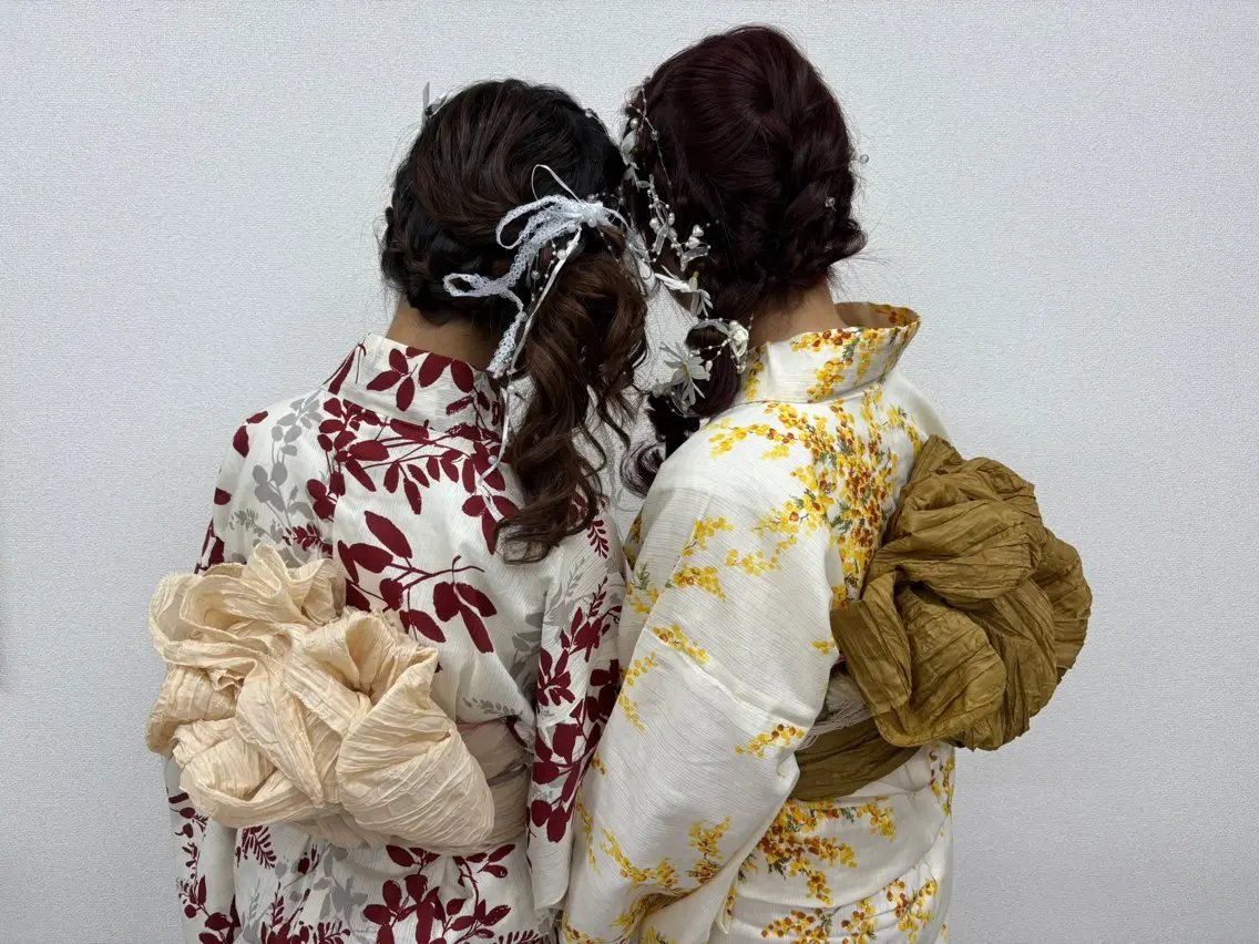 ヘアアレンジ 浴衣 ヘアサロン ミカヅキのヘアスタイル