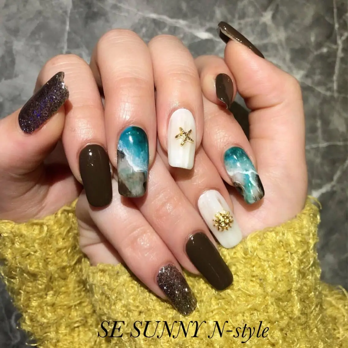 ネイル マツエク・マツパ SE SUNNY N-styleのネイルデザイン