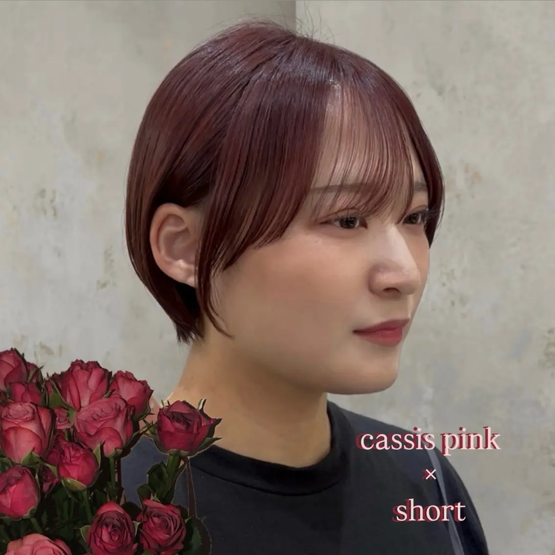 ショート 丸みショート 韓国風ヘア 似合わせカット ショートヘア カット ヘアカラー トリートメント 盛れるショート/ボブ ×髪質改善♥️マリンのヘアスタイル