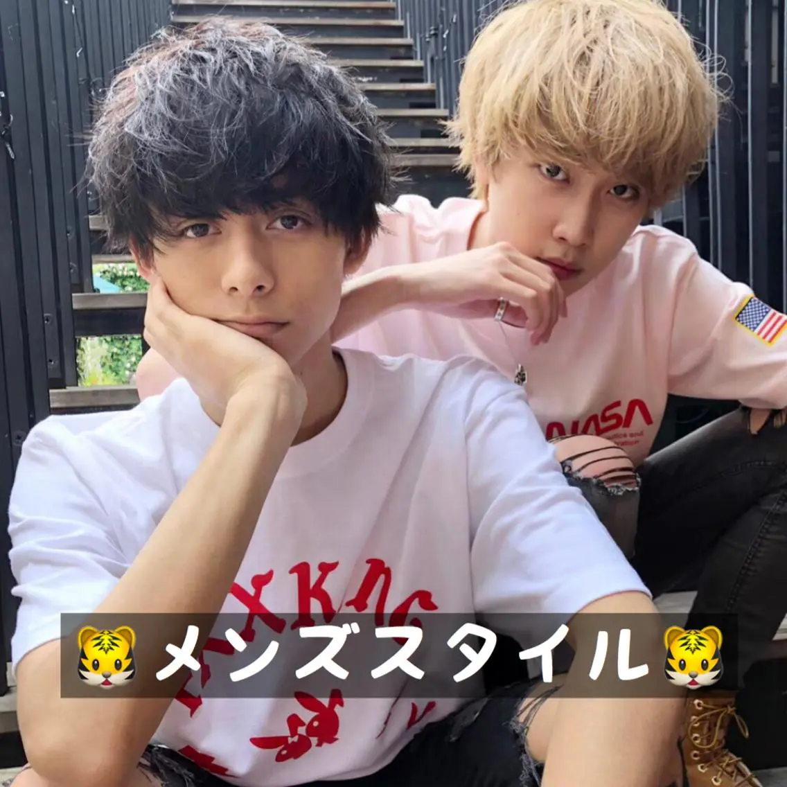 ショート カラー メンズ 🫧渋谷美容師 たくみ🫧のヘアスタイル
