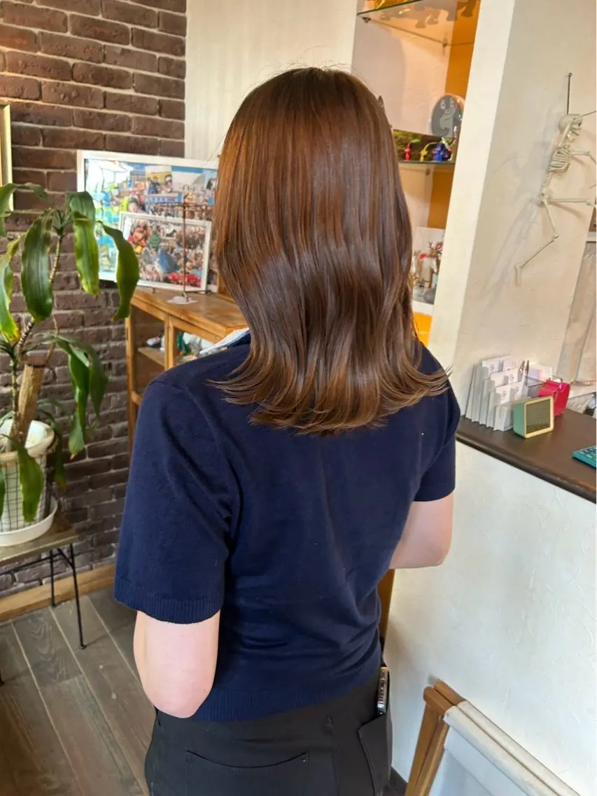 カラー ヘアカラー 野田 侑暉のヘアスタイル