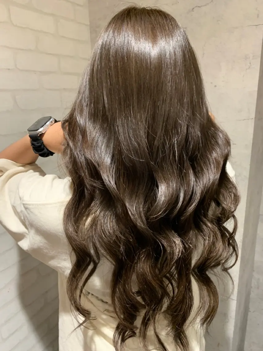 ロング カラー シールエクステ エクステ エクステ エクステ KAZUMAのヘアスタイル