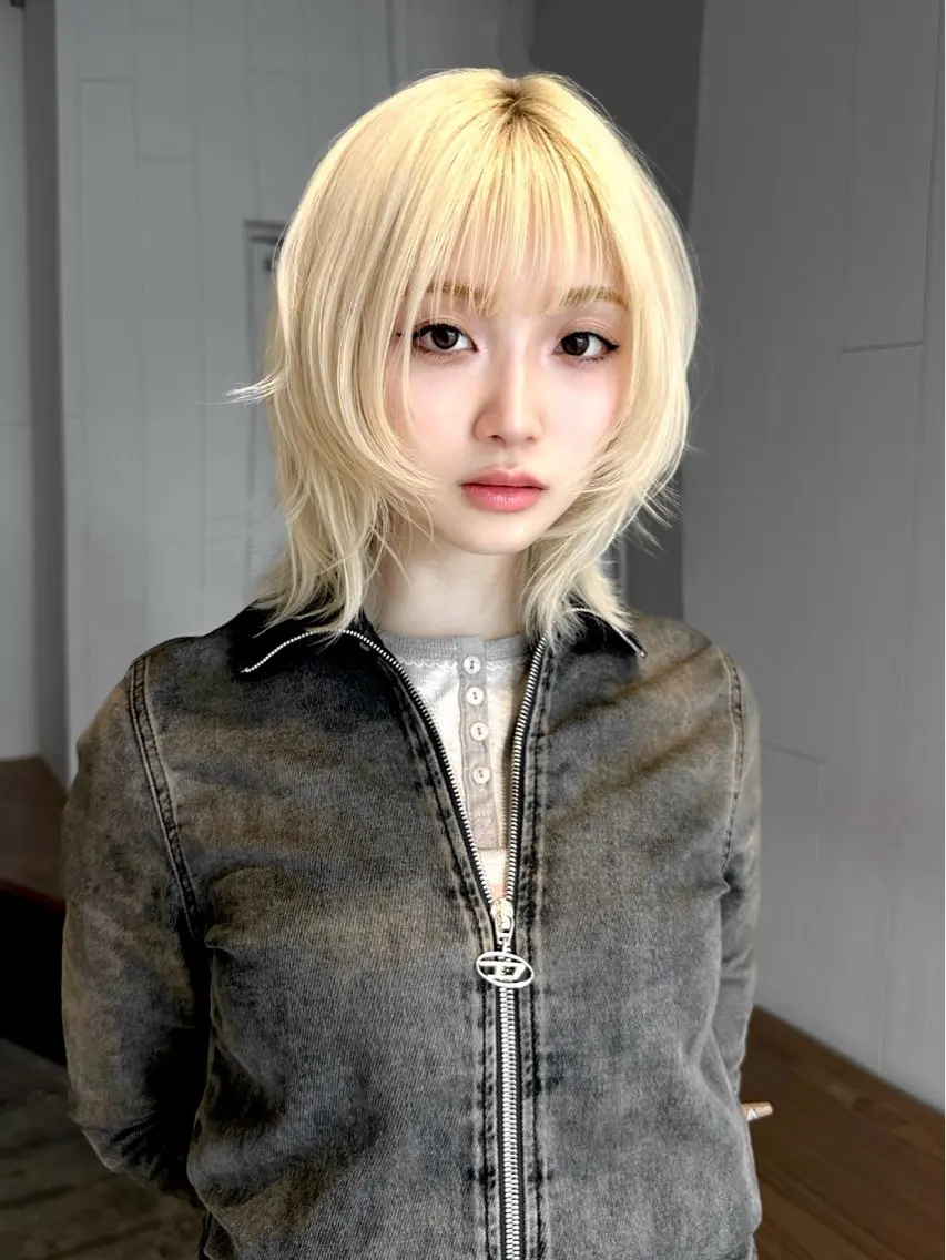 ミディアム ボブ レイヤーカット ショート 特化kotomiのヘアスタイル