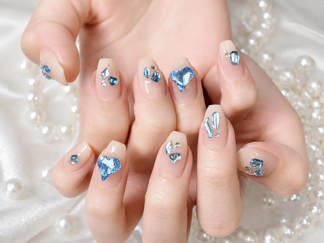 ネイル 持ち込み ハンドネイル ハンドケア Spade Q Nailのネイルデザイン