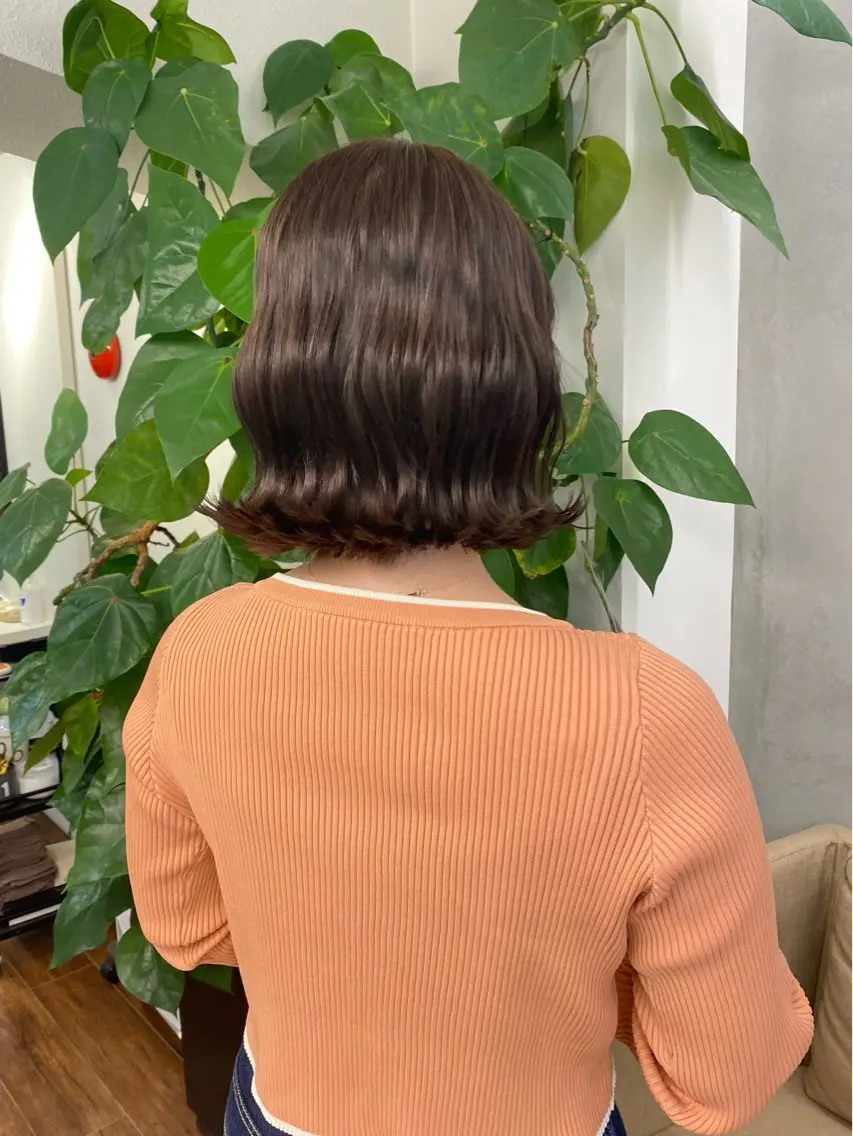 ショート カラー ボブ トリートメント カット ヘアカラー JESSI / Sopiのヘアスタイル
