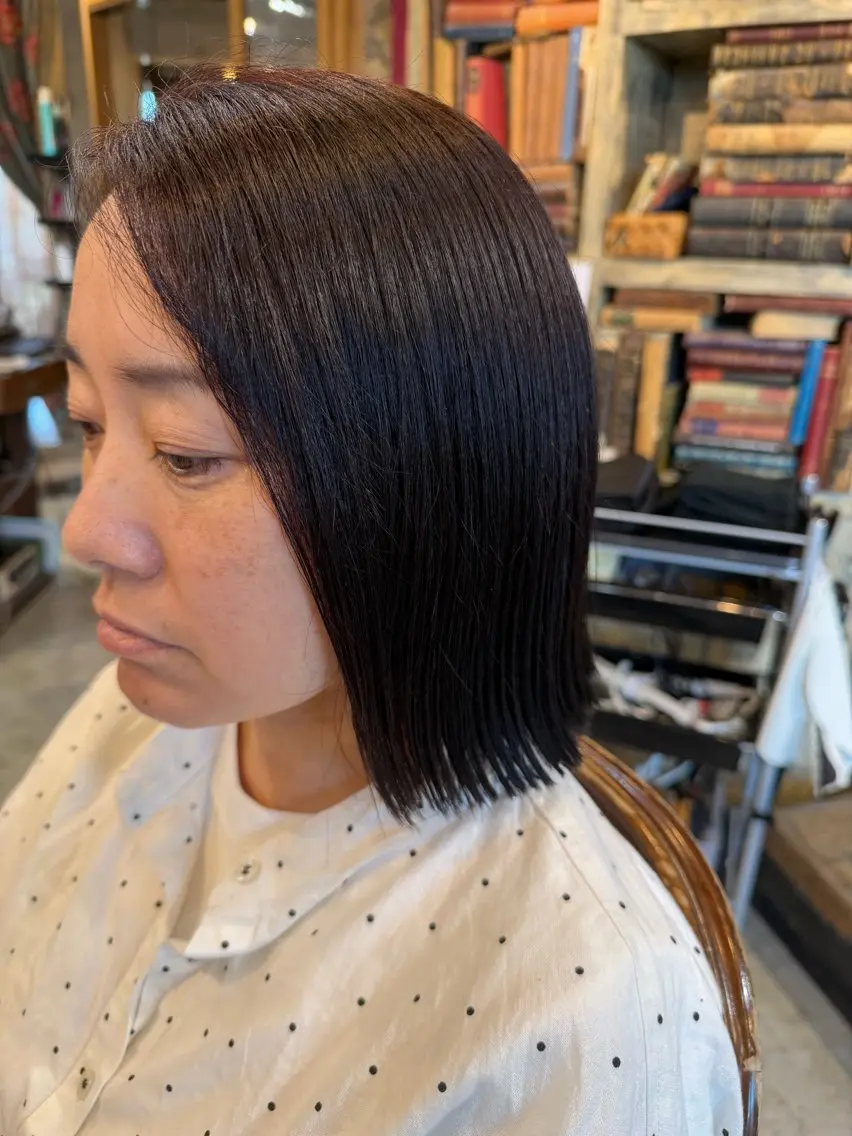 ショート カラー ヘアアレンジ 切りっぱなしボブ ブラウンカラー ナチュラルブラウン ボブ カット ヘアカラー 🍀Ryosuke 🍀のヘアスタイル