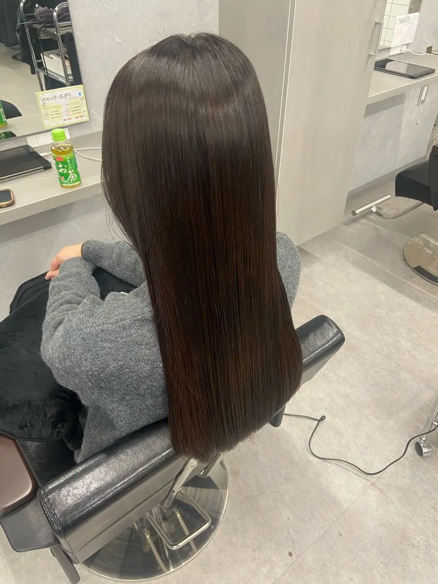 ロング ヘアカラー 🪄ྀི Morita🩵ྀིのヘアスタイル