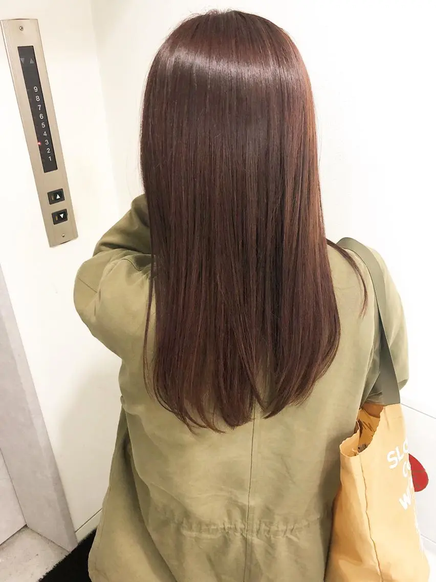 髪質改善カラー+トリートメントの写真