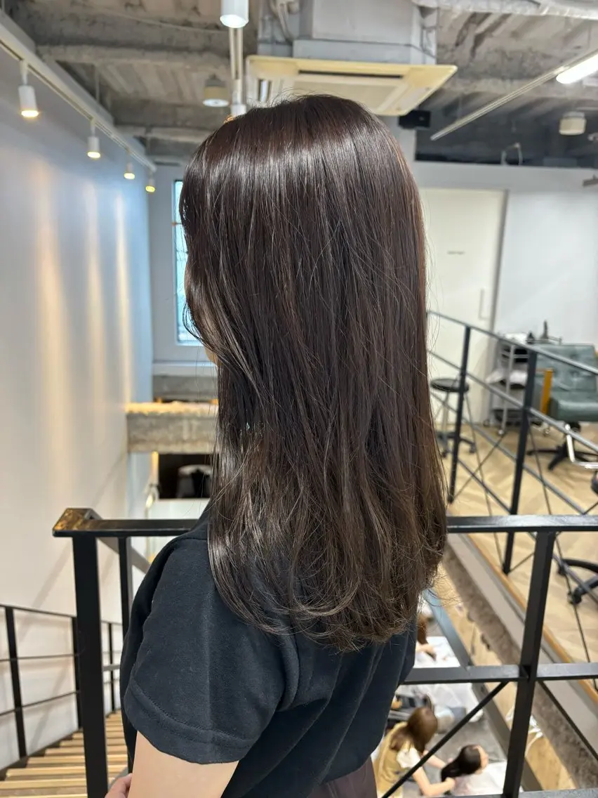 カラー ヘアカラー 伏見/透明感カラー seikaのヘアスタイル