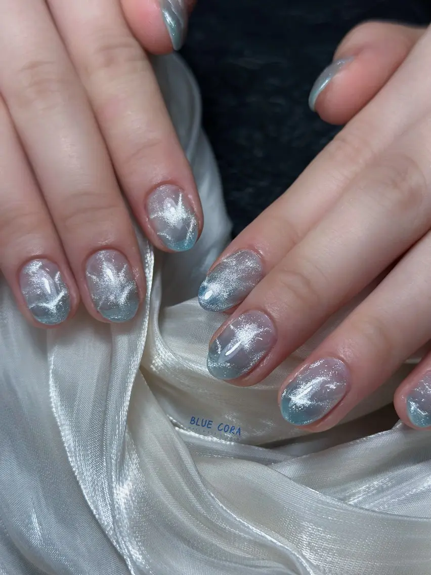 ネイル ハンドネイル ハンドケア BLUE CORAのネイルデザイン