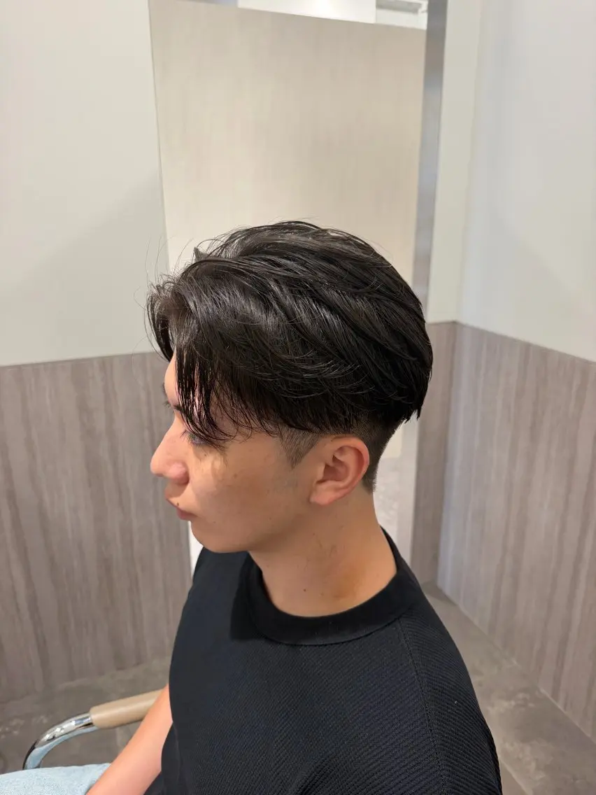 パーマ メンズ カット パーマ ヘアセット 個室サロンKAITO メンズ特化美容師のヘアスタイル