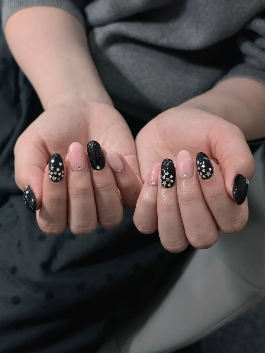 ネイル オーロラネイル 長さ出し フットネイル フレンチネイル ジェルネイル ハンドネイル Emi🌸Belle Nail Salonのネイルデザイン