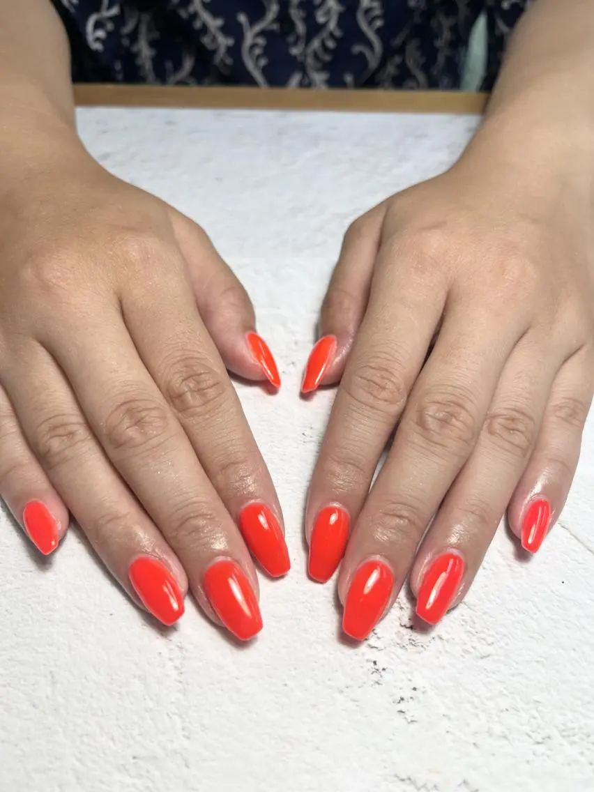 💅💟ハンドネイル1カラーオフなしの写真