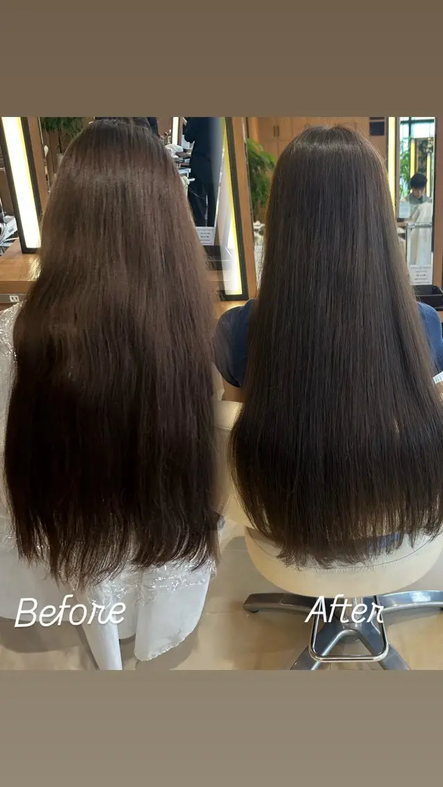 カラー ヘアカラー 山本 仁湖のヘアスタイル
