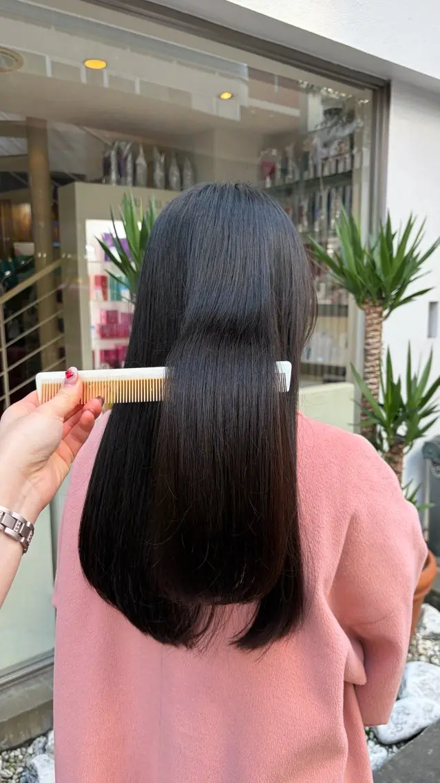 ロング カット トリートメント 透明感カラー🌱 🍑天野琴音🍑のヘアスタイル