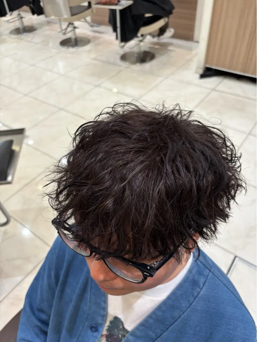 メンズ カット パーマ メンズ特化🔥/ カットShion🪼のヘアスタイル