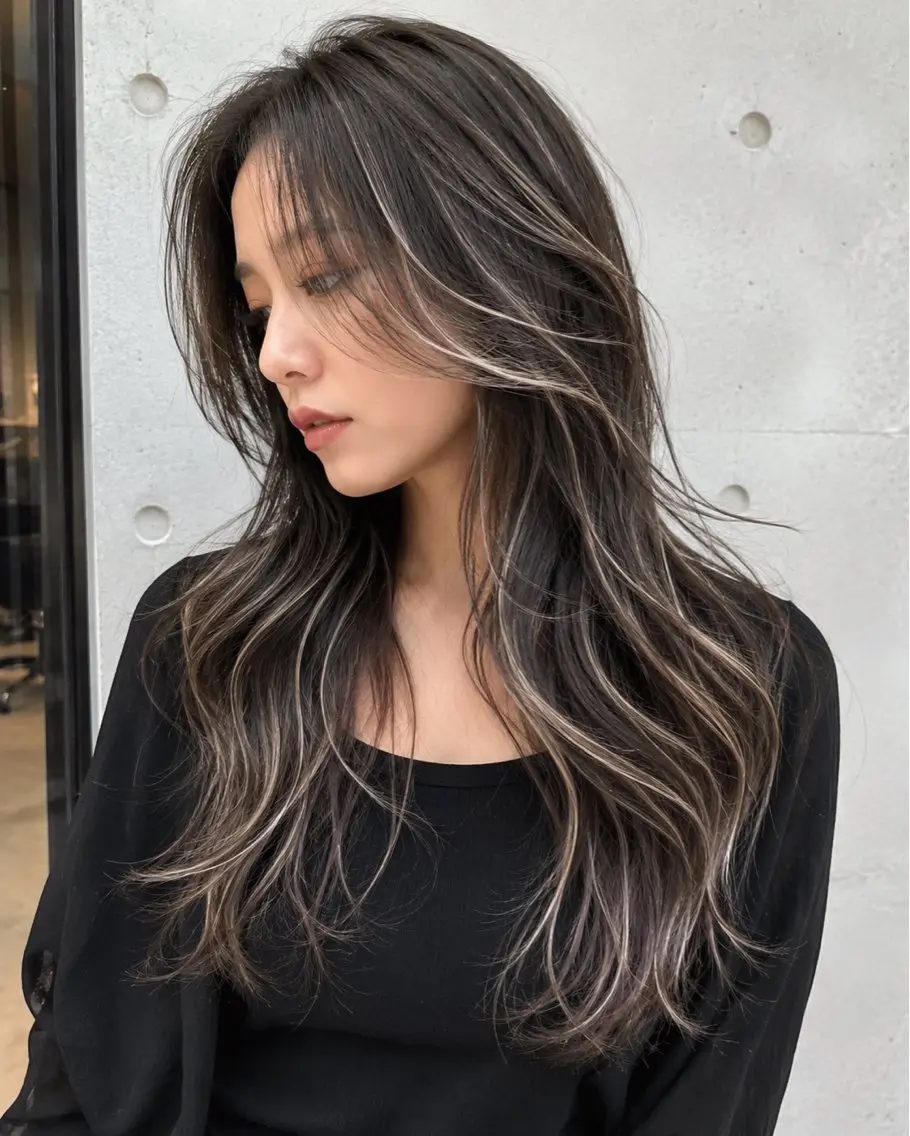 ロング カット ヘアカラー 縮毛矯正 トリートメント ✨毛髪診断で絶対綺麗 ✨美髪艶髪専門✨高浪のヘアスタイル