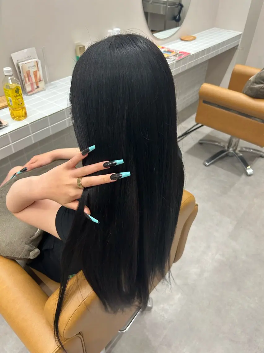ロング ヘアカラー トリートメント  ︎︎ sa-yaのヘアスタイル