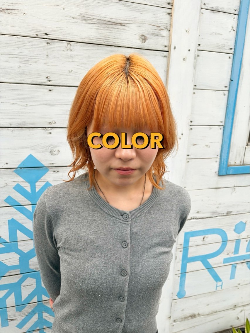 ミディアム ヘアカラー 🫧Kaori 🫧のヘアスタイル