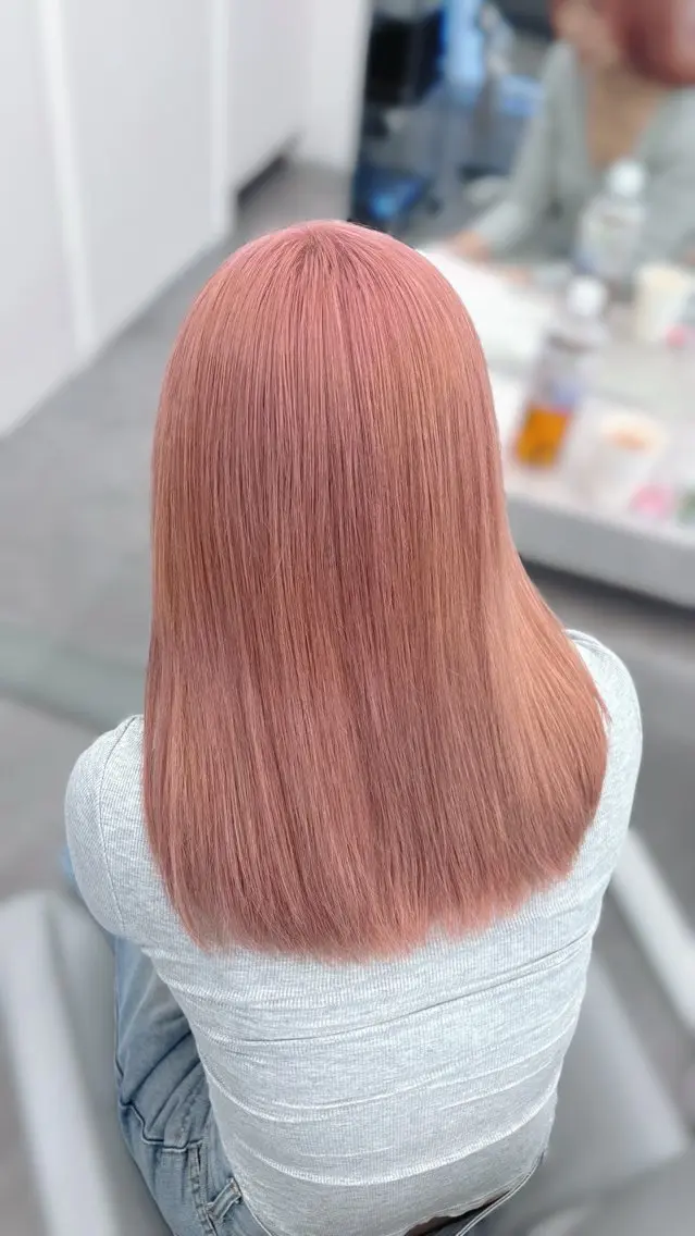 カラー ヘアカラー 💖ブリーチ 💖Hinaのヘアスタイル
