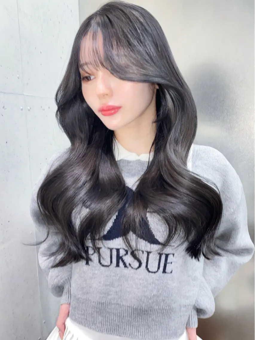 ロング 韓国/レイヤー/艶髪 ルキアのヘアスタイル