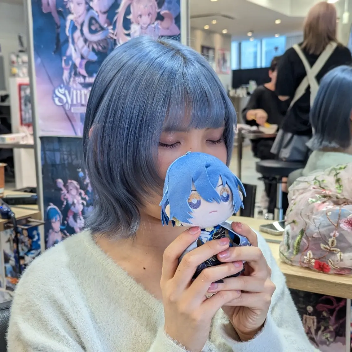 ショート カラー ヘアカラー 推しカラー🦉にじさ んじカラー🌈🕒✨のヘアスタイル