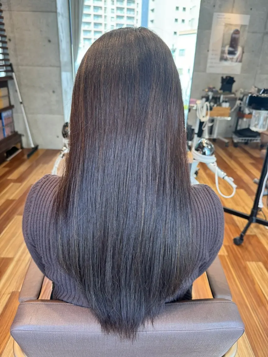 カラー 髪質改善 篤 侑弘のヘアスタイル