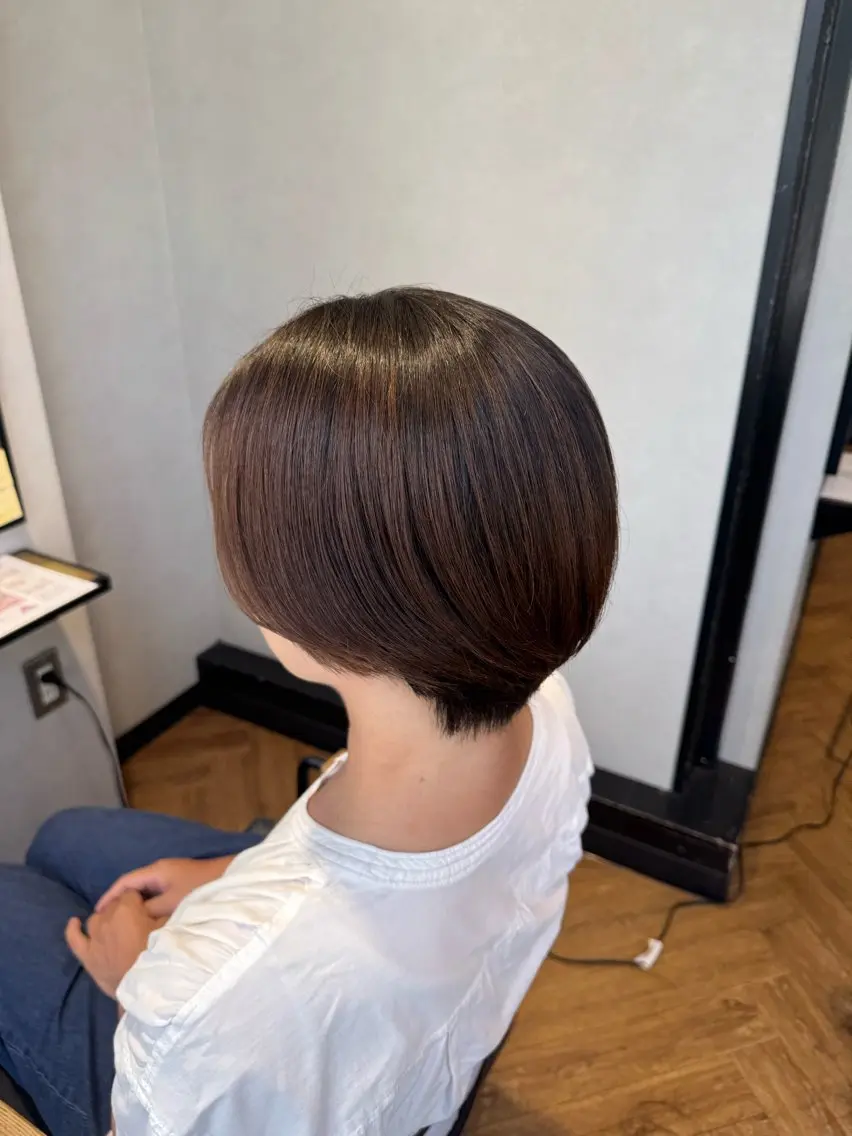 ショート ショートヘア Rena/韓国 /ワンホンヘアのヘアスタイル
