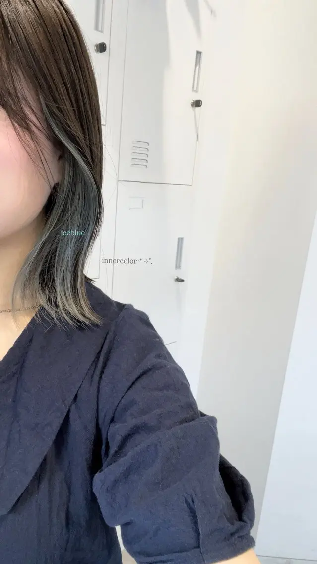 ミディアム カラー ヘアカラー トリートメント 黒阪 なみのヘアスタイル