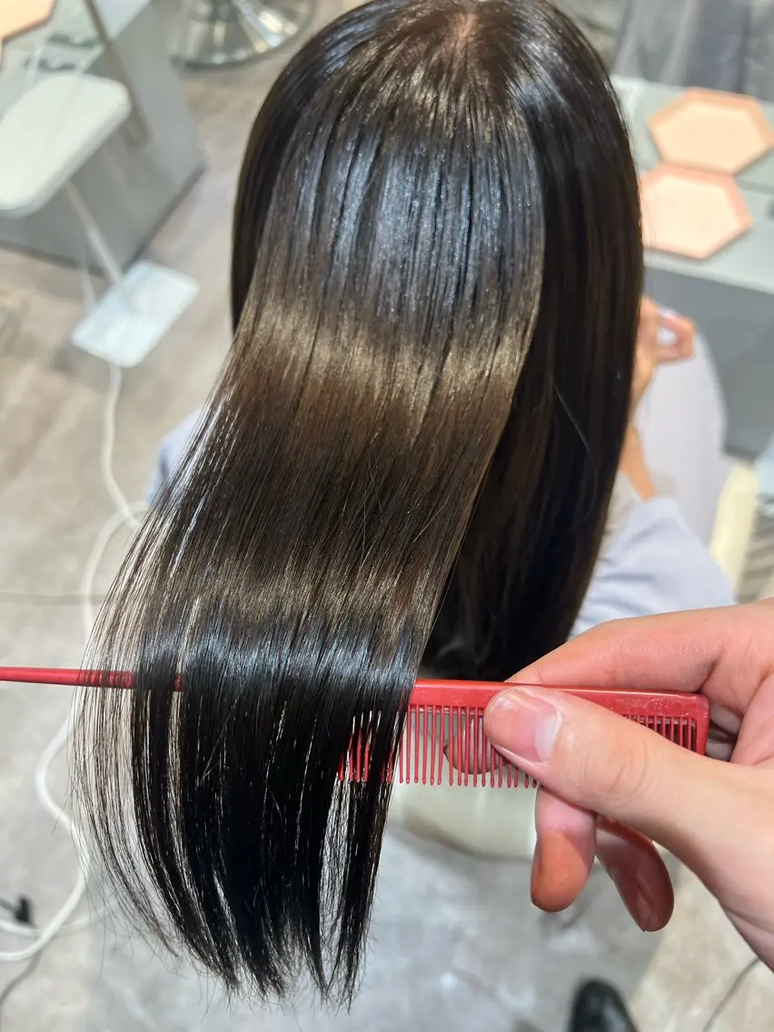 ミディアム カラー カット ヘアカラー トリートメント 💎透明感カラー特化 💎TAISEIのヘアスタイル