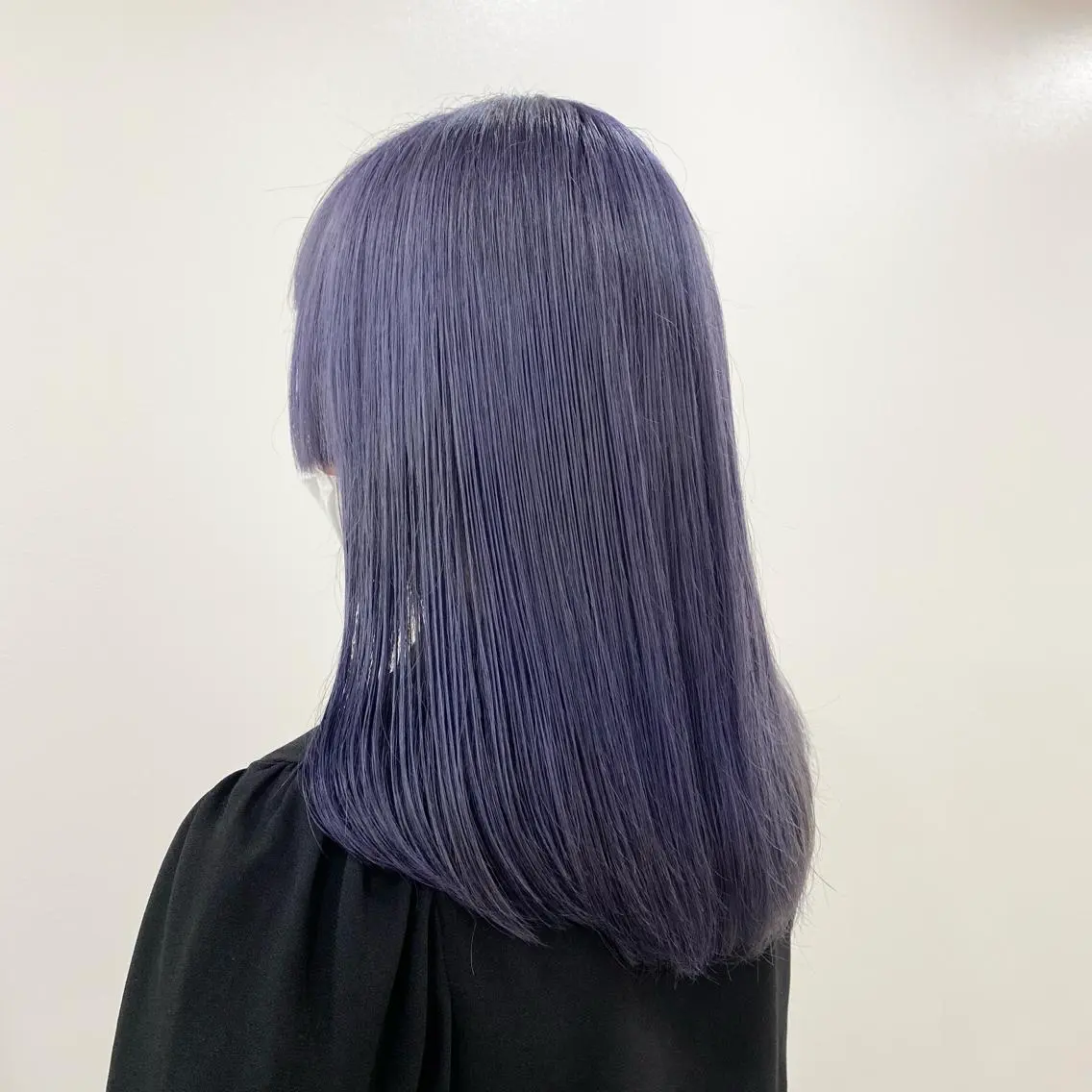セミロング カラー マンツーマン女性 美容師 奏のヘアスタイル