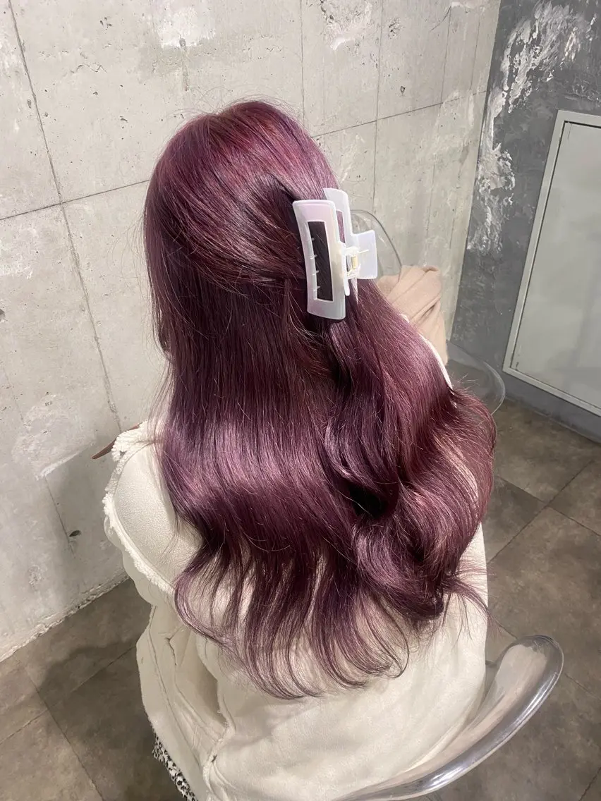 ロング カラー ヘアカラー 野口 楓華のヘアスタイル