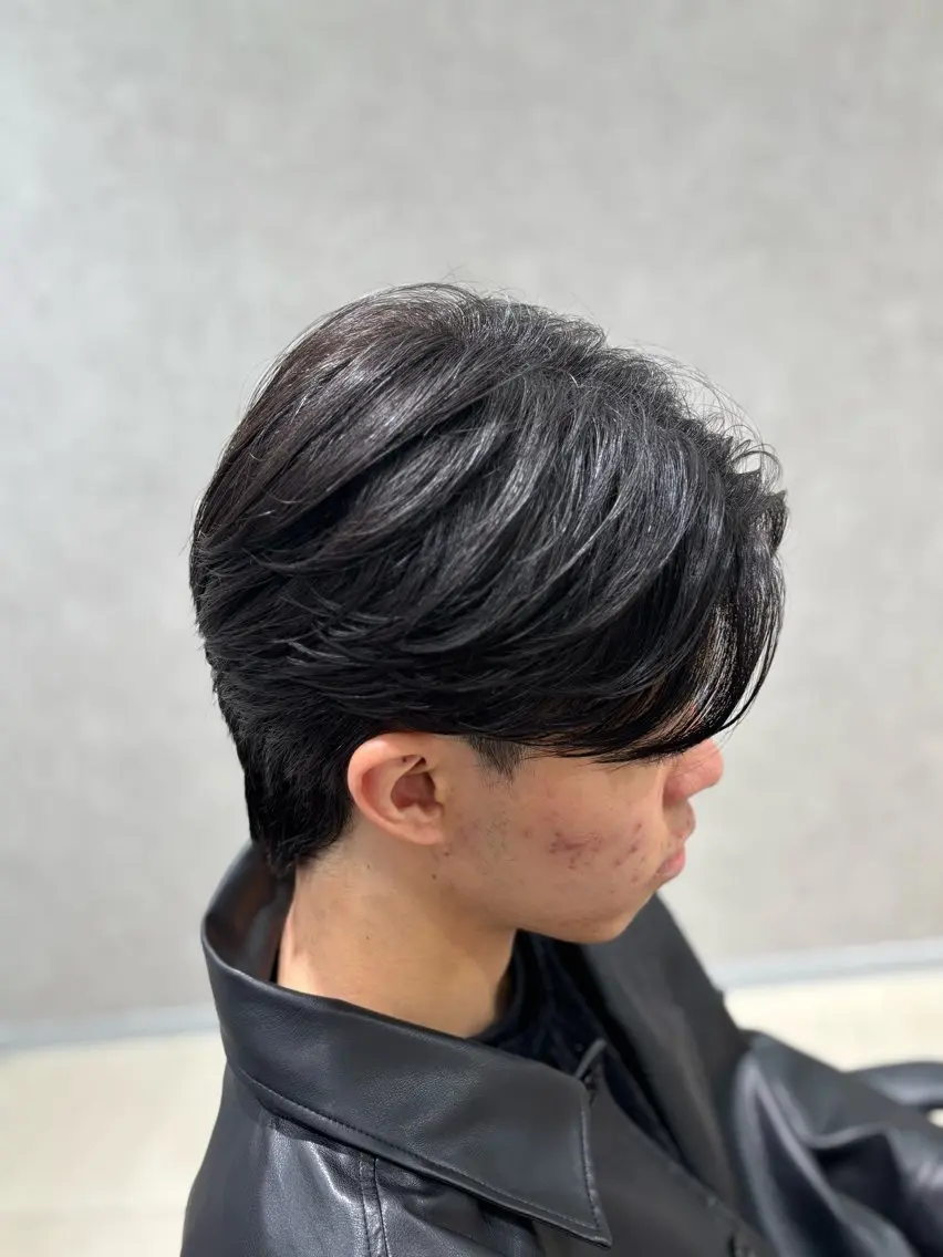 ショート パーマ メンズ カット 縮毛矯正 💠メンズ縮毛矯正 /パーマ💠林慶太のヘアスタイル