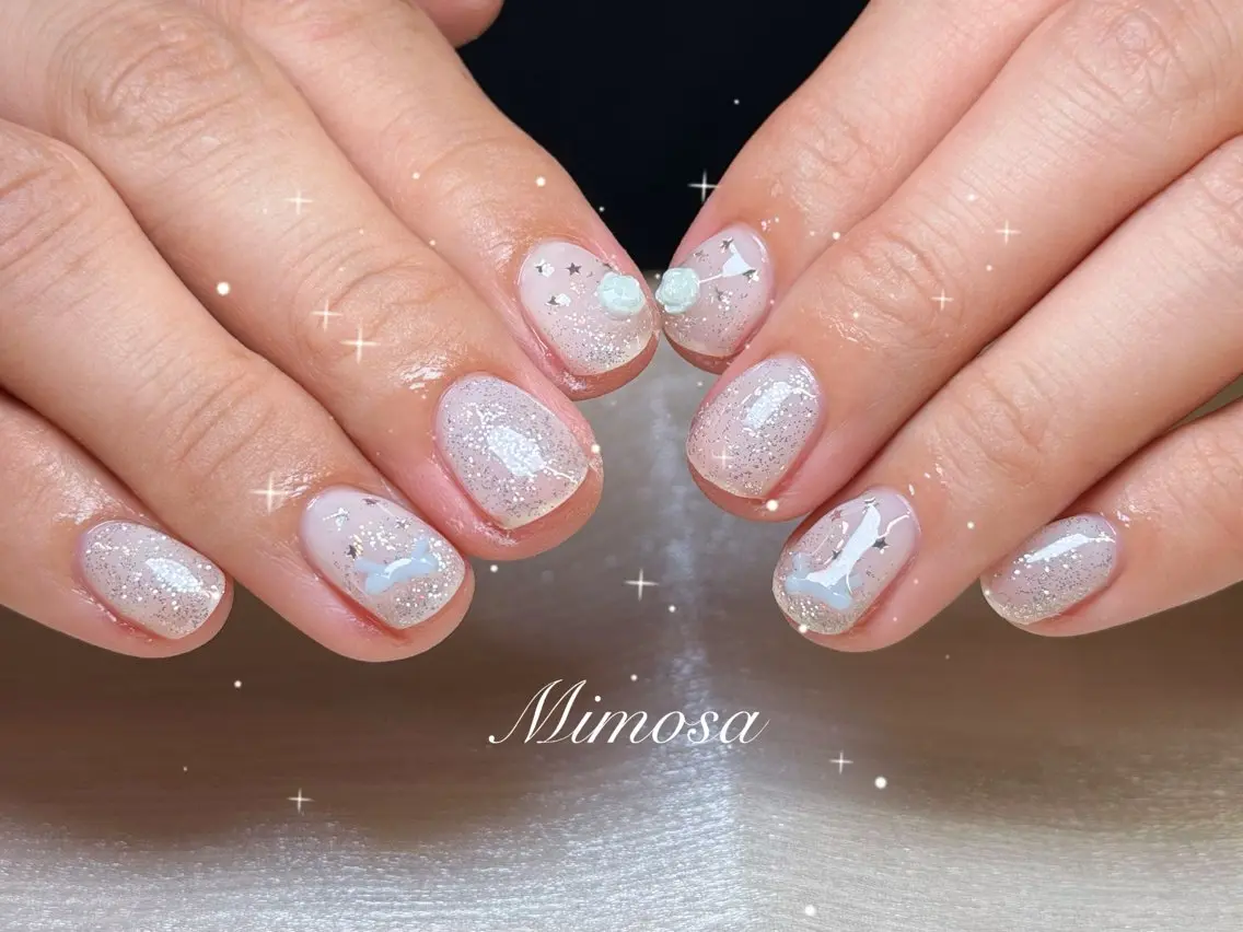 ネイル ハンドネイル 🫧Mimosa 吉祥寺のネイルデザイン