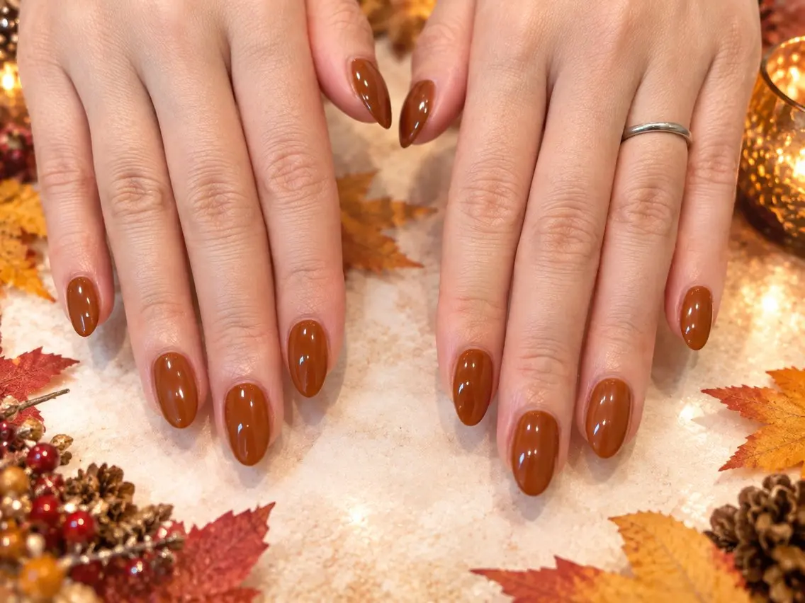 ネイル ワンカラーネイル ハンドネイル AXSIA NAILのネイルデザイン