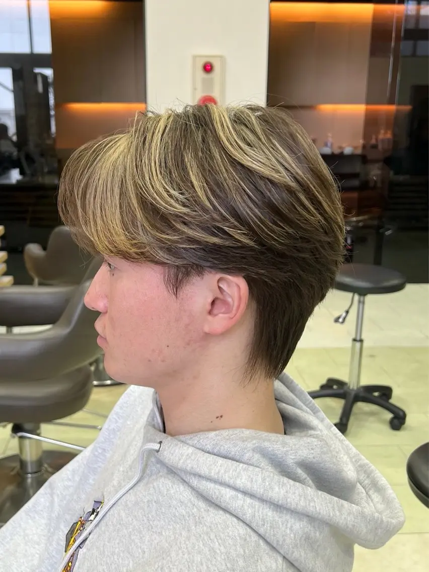 パーマ カット パーマ メンズパーマ特化 ふうきのヘアスタイル