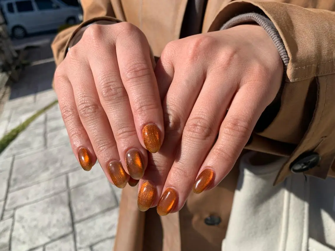 ネイル アートネイル クリアネイル ロングネイル マグネットネイル スカルプネイル happiness nailのネイルデザイン