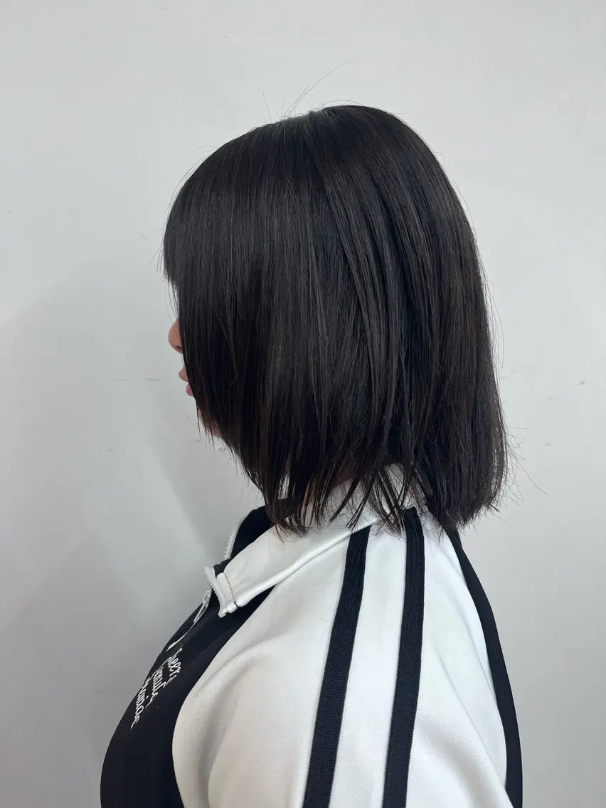 ミディアム 顔周りカット レイヤーカット 田尾 凌雅のヘアスタイル