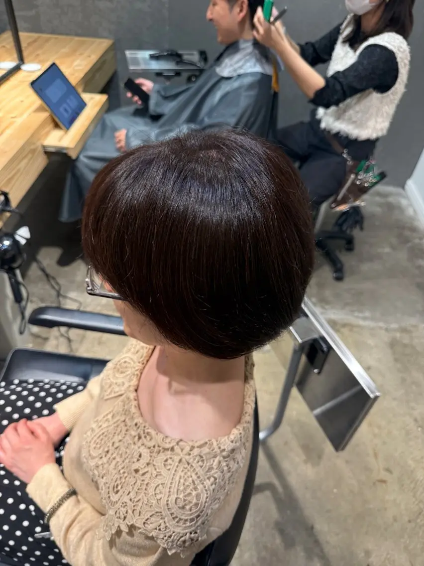 カラー 西村 颯世のヘアスタイル