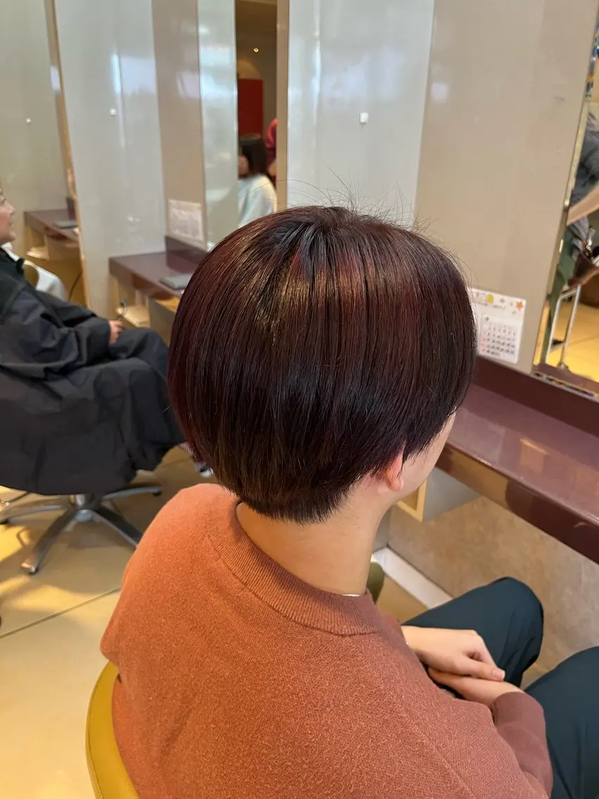 メンズ メンズブリーチ 八重樫 夢愛のヘアスタイル