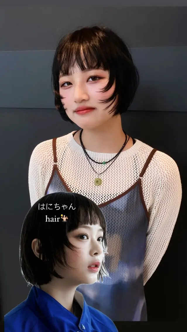 ショート カラー カット ヘアカラー トリートメント mai / linoah˚✧のヘアスタイル
